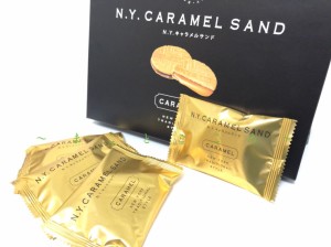 ギフト 父の日 N.Y.キャラメルサンド 20個入 クッキー お菓子 東京お土産 スイーツ プレゼント 贈答品 お土産袋付き