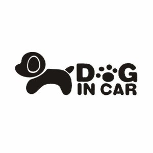 犬 ステッカー DOG IN CAR シール ドッグ イヌ いぬ 車 バイク デカール JM-141