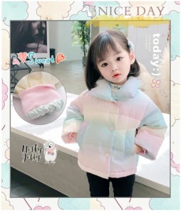 ダッフルコート 綿入れの服 キッズ コート アウター 子供 女の子 裏ボア 暖か 防寒 キッズ 韓国 子供服 コート キッズ 子ども服 女児 女