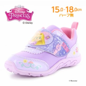 ディズニー プリンセス 塔の上のラプンツェル 子供靴 キッズ スニーカー DN C1312 パープル Disney 2E 抗菌防臭 シューズ かわいい 女の