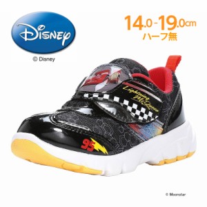 16日まで10%OFFクーポン ≪3/2値下 30%OFFセール≫ディズニー カーズ 子供靴 キッズ スニーカー DN C1321 ブラック Disney マックィーン 