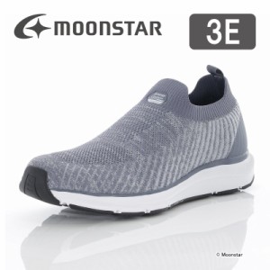 ≪50%OFFセール≫ 紳士向け ムーンスター メンズ スニーカー SNGY M07 ストーングレイ moonstar シューズ 靴 幅広 3E 軽い 抗菌防臭 衝撃