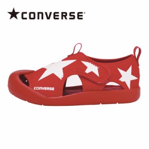 夏新作 送料無料 コンバース 子供靴 キッズ サンダル キッズ CVスター サンダル レッド CONVERSE サマー シューズ