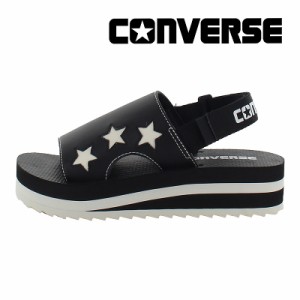 ★3月8日発売★春夏新作 送料無料 コンバース CONVERSE 子供靴 キッズ サンダル キッズ PLTS ST サンダル ブラック ガールズ ジュニア サ