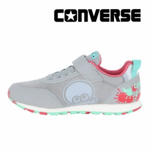 ★8/23発売★ 送料無料 秋冬新作 コンバース CONVERSE 子供靴 キッズスニーカー キッズ RS / スプラトゥーン3 グレイ キッズ ランニング