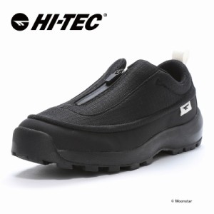 ★3月発売★春夏新作 送料無料 ハイテック メンズ HT CM026 AORAKI MOC ブラック CAMPLIFE アウトドアスニーカー 靴 シューズ ファスナー