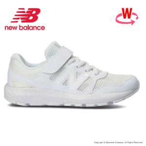 ≪10%off≫送料無料 ニューバランス 子供靴 キッズジュニアスニーカー NB YT570 WG W ホワイト キッズジュニアシューズ ベルトタイプ