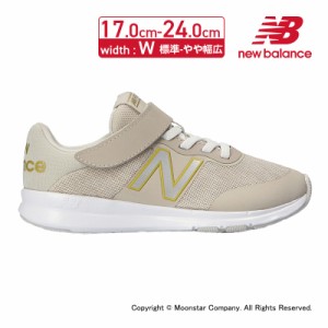 送料無料 ニューバランス new balance 子供靴 ジュニア シューズ NB YOPREM W GG プレマス PREMUS ベージュ/ゴールド スニーカー 春 新生