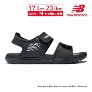 6/11 9:59までセール開催！ ★5月発売★ 春夏新作 送料無料 ニューバランス new balance 子供靴 ジュニア サンダル NB SYFSPSA1 M ブラッ