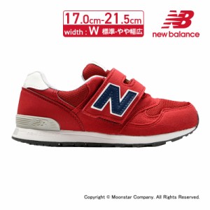 6/23まで10%OFFセール≫ ≪30%OFFセール≫送料無料 ニューバランス new balance 子供靴 キッズ スニーカー NB PO313JB W レッド シューズ