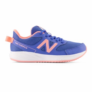 ≪8/2 20時値下 15%OFF≫送料無料 ニューバランス new balance 子供靴 キッズ ジュニア スニーカー NB YK570GL3 W ブルー スポーツ シュ