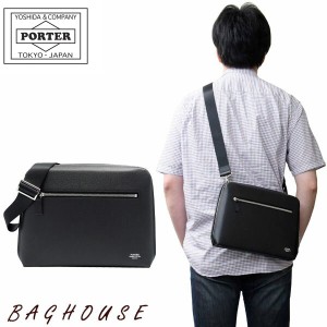 ポーター アベニュー ショルダーバッグ 024-04332 2WAYクラッチバッグ PORTER 吉田カバン AVENUE SHOULDER BAG ビジネスバッグ レザー 牛