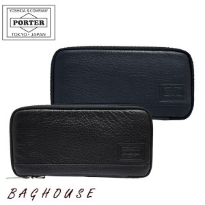 ポーター ディライト ロングウォレット 145-03291 ラウンドファスナー長財布 PORTER 吉田カバン DELIGHT LONG WALLET 本革製 レザー 牛革