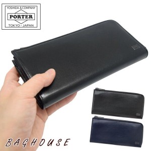 ポーター プリュム ロングウォレット 179-03866 L字ファスナー長財布 PORTER PLUME LONG WALLET ウォレット メンズ 男性 レディース 女性