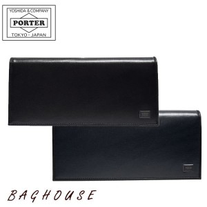 ポーター プリュム ロングウォレット 179-03870 二つ折り長財布 PORTER PLUME LONG WALLET メンズ 男性 レディース 女性 ユニセックス 小