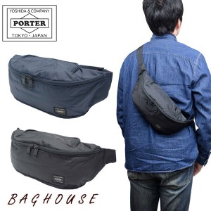 ポーター フラッシュ ウエストバッグ(L) 689-05952 PORTER FLASH WAIST BAG ボディバッグ ヒップバッグ 軽い 軽量 メンズ 男性 レディー