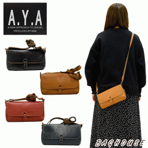 浅井本店 AYA お財布ポシェット お財布ポーチ 財布 小銭入れ付 革 レザー 4290 プレゼント ギフト