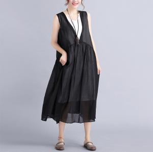 リネン Vネック ノースリーブ セットアップ ワンピース パーティ ドレス レディース 二次会 きれいめ 結婚式 韓国 代 40代の通販はau Wowma ワウマ Dharma Jaya 商品ロットナンバー