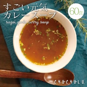 【送料無料】 元気カレースープ60食セット！