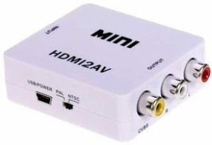 RCA/AVケーブル HDMI 変換 アダプター コンポジット(黄)映像　HDMI変換