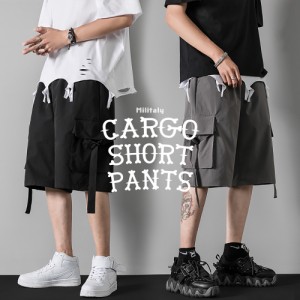 ミリタリー カーゴ ショートパンツ ハーフパンツ 短パン ショーツ  大きめ 涼しい ストリート スポーツ メンズ