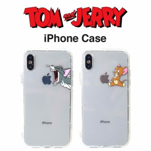 トムとジェリー iPhone クリアケース iPhone15 iPhone14 iPhone13 iPhone12 iPhone11 iPhoneSE2 iPhoneXs iPhoneXR 各サイズ対応 アイフ