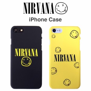 メール便 送料無料 Nirvana iPhone ケース ニルヴァーナ スマイルロゴ iPhoneSE iPhone6s iPhoneSE2 iPhone8  iPhoneX/Xs iPhoneXR iPhon