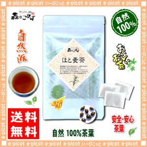6 ハトムギ茶 (4g×50p) ティーバッグ はと麦茶 100％ 鳩麦茶 送料無料 北海道 沖縄 離島も可 森のこかげ 健やかハウス