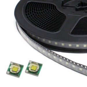 LEDチップ SMD 3535 白色 ホワイト 電子工作 DIY 3.0V-3.2V 100lm 6000K-7000K 50個