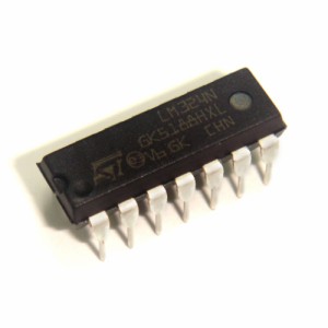 ST MICROELECTRONICS LM324N オペアンプ DIP 5個