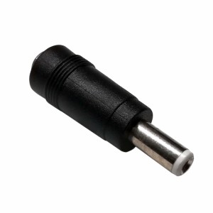 DCプラグ DCジャック サイズ変換 アダプター コネクター 外径5.5mm 内径2.1mm → 外径5.5mm 内径2.5mm