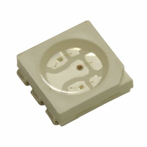 LEDチップ SMD 5050 3チップ 青色 ブルー 3.1V-3.3V 800mcd-1000mcd 100個