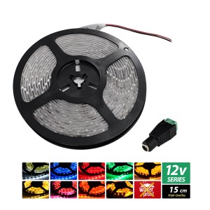 ハイクオリティ LEDテープライト 非防水 12V 15cm 1チップ 白ベース 高品質 間接照明 インテリアテープライト