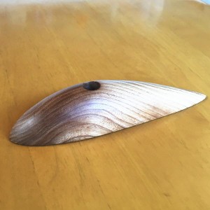 木製　ペン立て　一輪挿し　インテリア　北海道製　ハンドメイド　ウッドクラフト