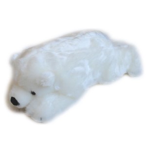 送料無料　海のどうぶつ　ぬいぐるみ　シロクマ　Ｍ　サイズ　　動物　しろくま　白くま　白熊　雑貨　グッズ　クリスマス　誕生日　記念