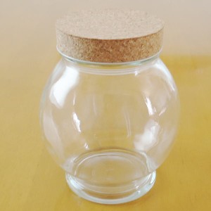 ガラス瓶　ＡＢ３０　スクリューキャップ付（コルク）　　容器　びん　キッチン　