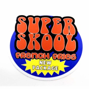 ステッカー アメカジ シール Super Skool メッセージステッカー 防水ステッカー デコレーション　