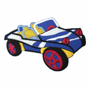 ワッペン アイロン スーパーカー CAR 乗り物 レース 自動車 アップリケ わっぺんwappen アイロンで簡単貼り付け