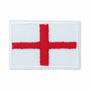 ワッペン アイロン イングランド 連合王国 イギリス ウェールズ 国旗 Sサイズ アップリケ わっぺん wappen アイロンで簡単貼り付け