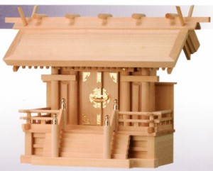 神棚 白鳳 一社 （扉金具） ［上級品］ /モダン神棚 オシャレ おしゃれ 神棚用品 神棚 用品 神