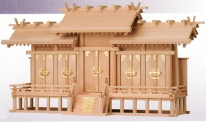 神棚 神明五社 ［上級品］ /モダン神棚 おしゃれ 神棚用品 神具 お札 御札 モダン マンション 