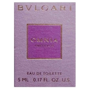 送料無料  ブルガリ オムニア アメジスト EDT オードトワレ 5ml ミニ香水 BVLGARI