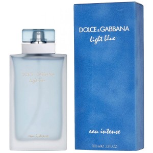 送料無料  ドルチェ＆ガッバーナ ライトブルー オー インテンス EDP オードパルファム SP 100ml 香水 DOLCE ＆ GABBANA D＆G