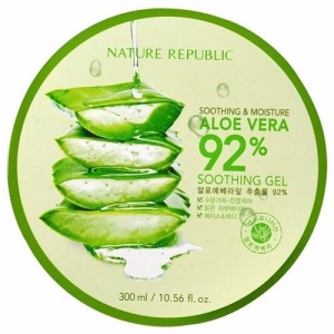 送料無料  ネイチャーリパブリック スージング モイスチャー アロエベラ 92％ スージング ジェル 300ml NATURE REPUBLIC