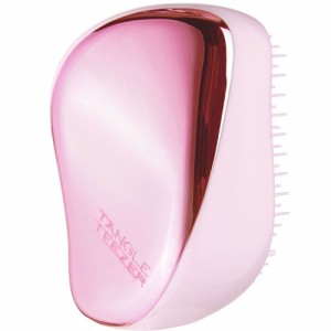 送料無料  タングルティーザー コンパクトスタイラー ピンククローム (ヘアブラシ) TANGLE TEEZER 【営業日13時まで当日発送】