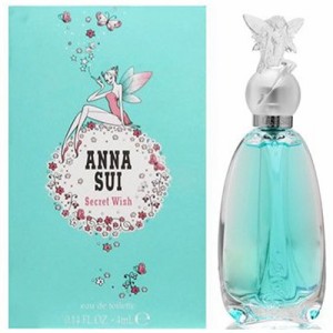 送料無料  アナスイ シークレット ウィッシュ EDT オードトワレ 4ml ／ 5ml ミニ香水 ANNA SUI