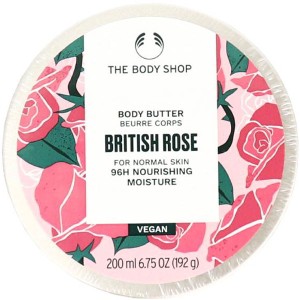 送料無料  ザ・ボディショップ ボディバター ブリティッシュローズ 200ml THE BODY SHOP