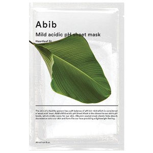 送料無料  【10枚セット】 アビブ Abib 弱酸性pHシートマスク ドクダミフィット 30ml スキンケア 韓国化粧品 韓国コスメ 【営業日13時ま