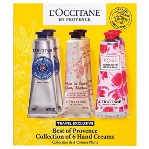 送料無料  ロクシタン ベスト オブ プロヴァンス コレクション ハンドクリームキット 30ml×6本 シア チェリー ローズ L'OCCITANE LOCCIT