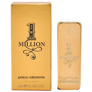 送料無料  パコラバンヌ ワン ミリオン EDT オードトワレ SP 5ml ミニ香水 PACO RABANNE